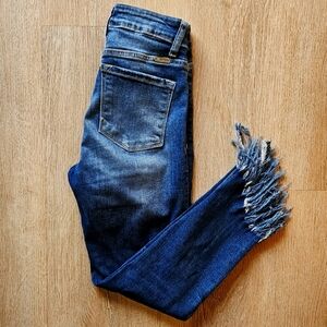 Fringe bottom Kancan jeans